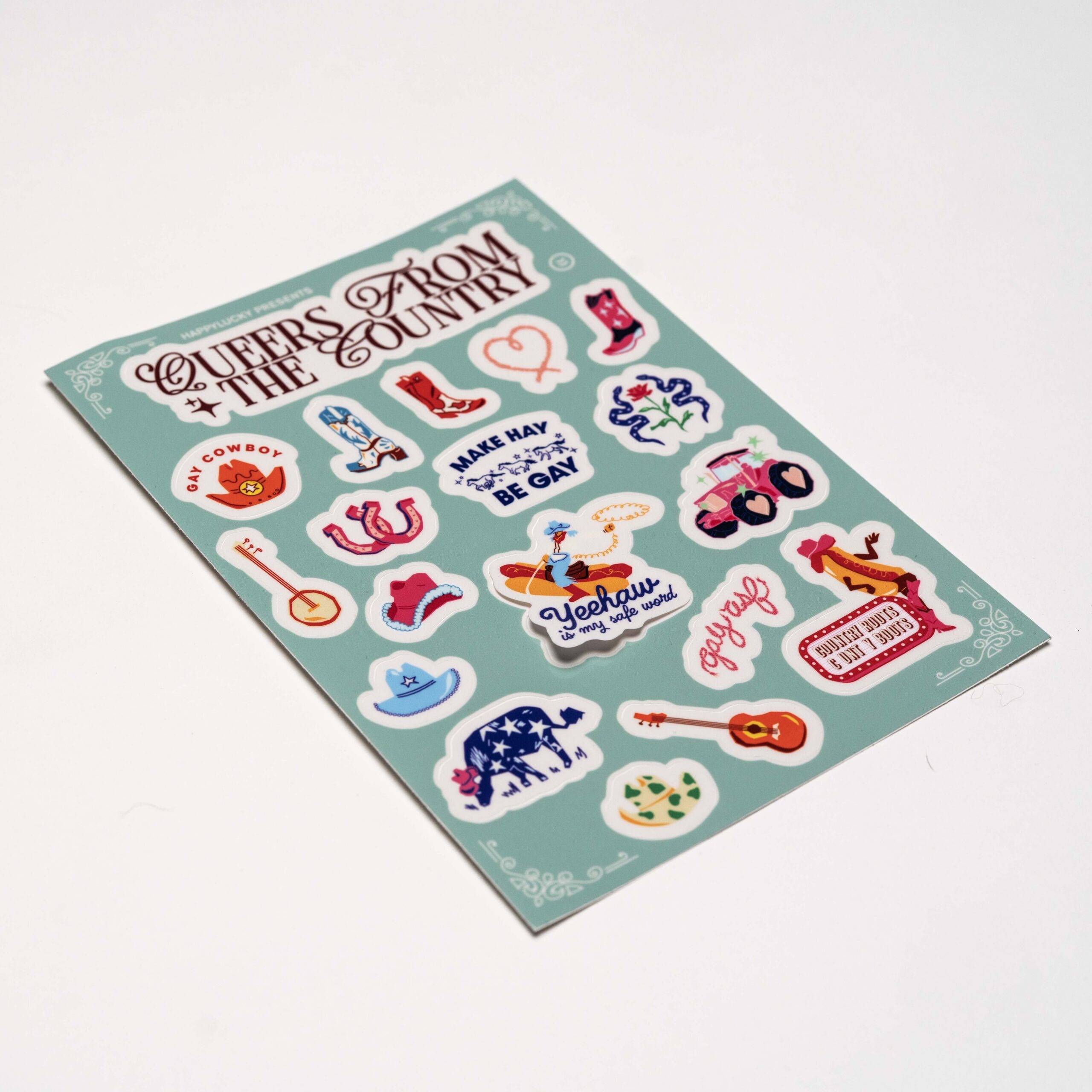 Queers From The Country Sticker Sheets